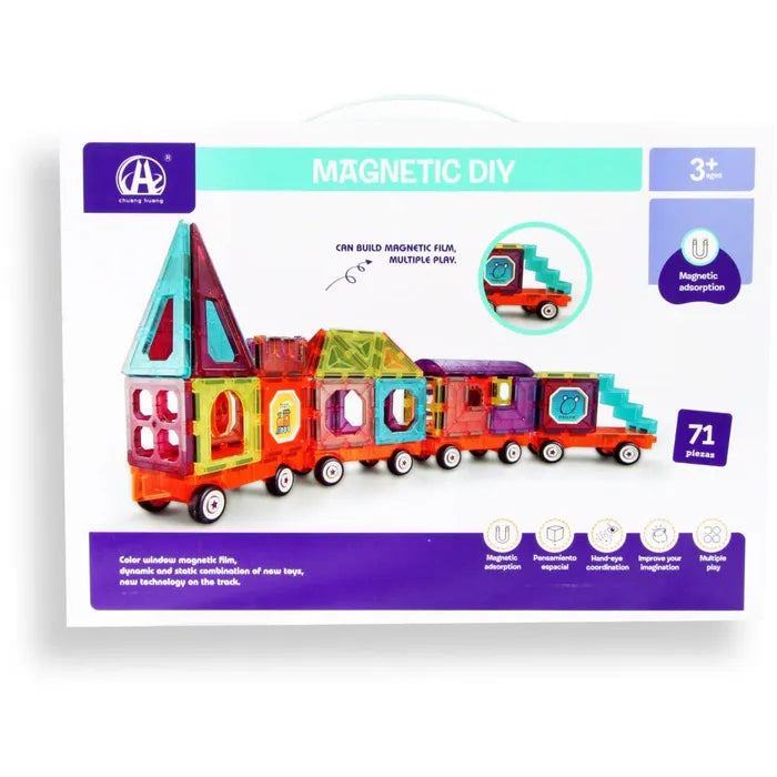 Magnetic Bricks - Kreativer Bau- und Lernspaß