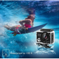 AKASO Brave 4 Action Cam | 4K 20MP 30fps WiFi Unterwasserkamera Wasserdicht