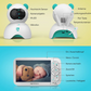 HeimVision HM136 Babyphone mit Kamera 5-Zoll-LCD HD 780P-Video