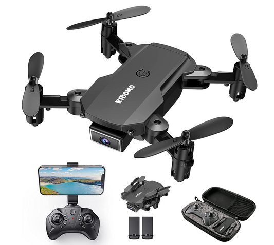 Kidomo F03 GPS Drone mit 4K Dual Kamera, für Kinder und Erwachsene