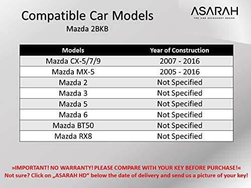 Mazda ABS Schlüsselhülle – ASARAH GmbH
