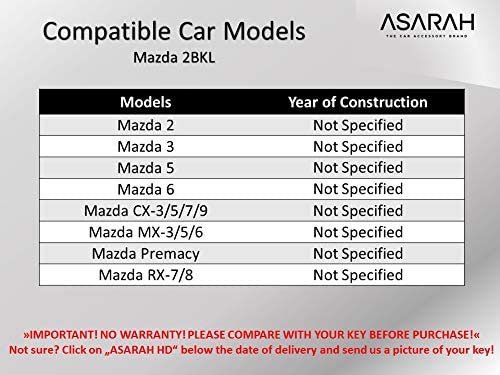 Mazda ABS Schlüsselhülle